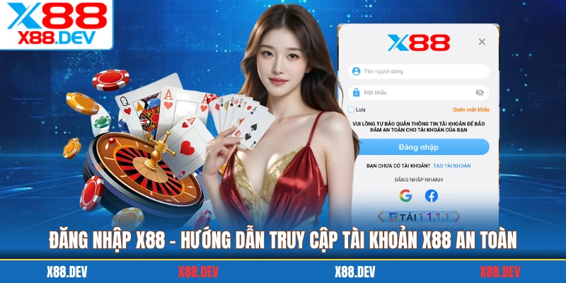 Đăng Nhập X88 - Hướng Dẫn Truy Cập Tài Khoản X88 An Toàn
