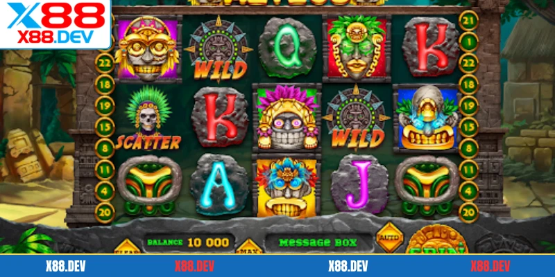 Kho báu Aztec lấy cảm hứng từ nền cổ đại Aztec